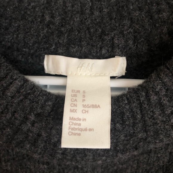 H&M | Grey Embellished Knit Sweater - Picture 7 of 7